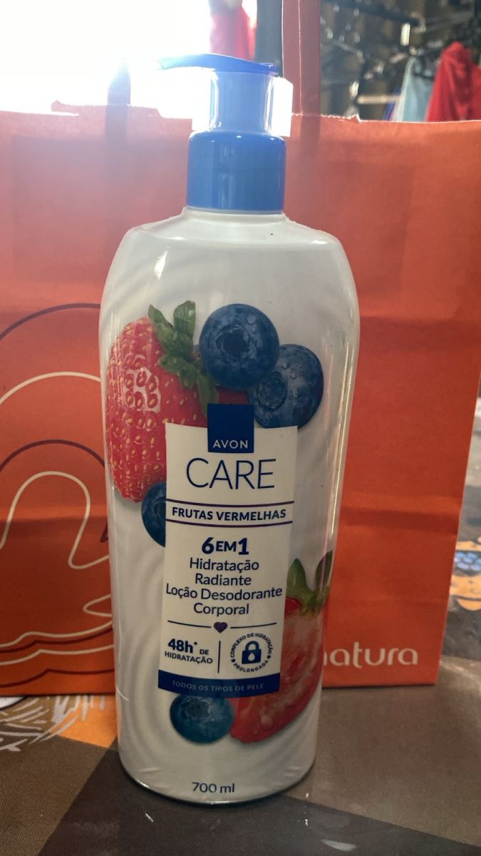 Loção Corporal Nutritiva Avon Care Frutas Vermelha